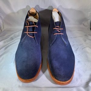 Men’s Hudson Matteo suede boots NIB